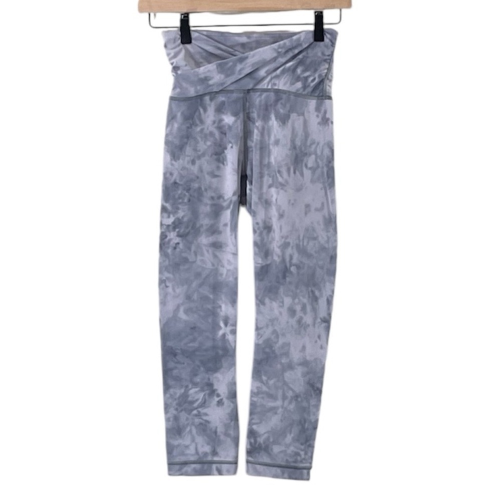 Lululemon High Rise Diamond Dye Stargaze Pitch Gray